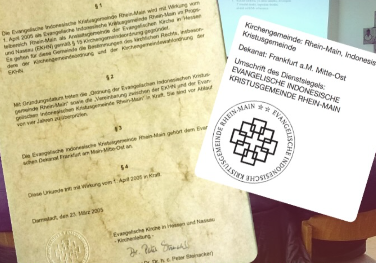 EIKG Urkunde und Siegel