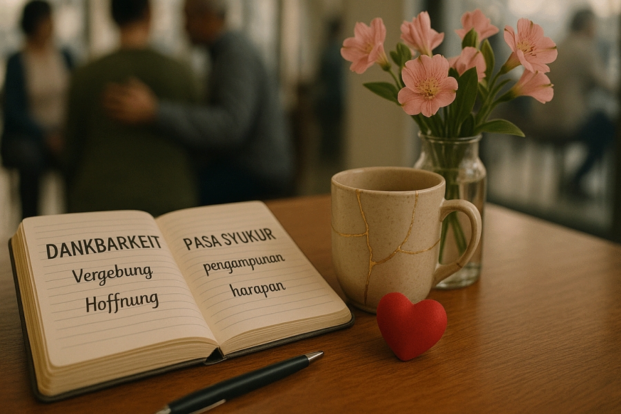 06.07.2025 Waldottesdienst / Ibadah alam terbuka di hutan