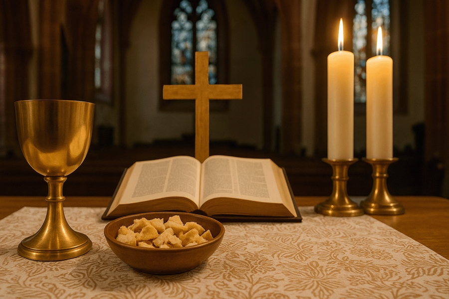 18.05.2025 Gottesdienst mit Abendmahl / Ibadah dengan Perjamuan Kudus